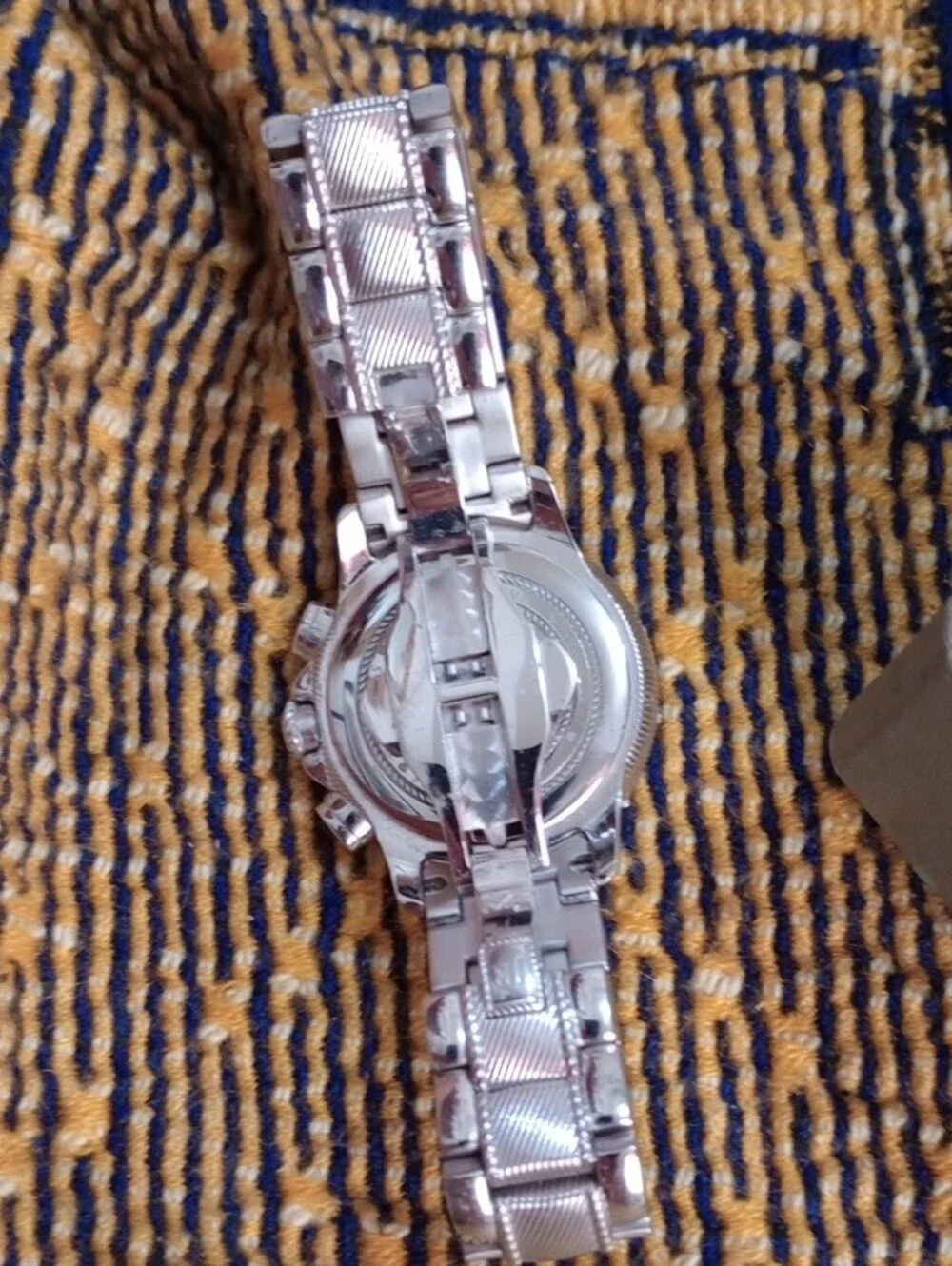 NIB JUDITH RIPKA Silver Stainless Steel Diamonique Accented Women's Watch